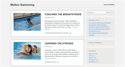 Desktop Screenshot of meltonswimming.com